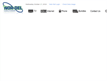 Tablet Screenshot of nor-del.com